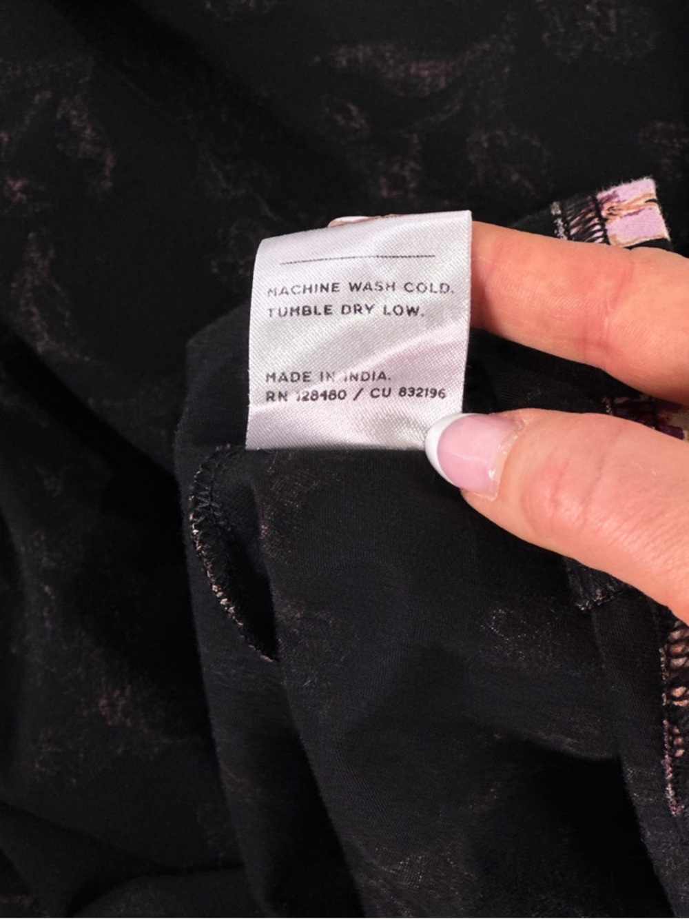 Pact Like New Organic Cotton Open Back Floral Maxi Dress M - Picture 9 of 12